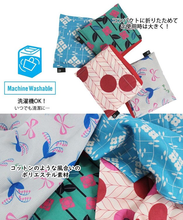 ROOTOTE 1033【ギフトにおすすめ】EU.ルーショッパーミッド.ゾッティ-A 01：レースフラワー