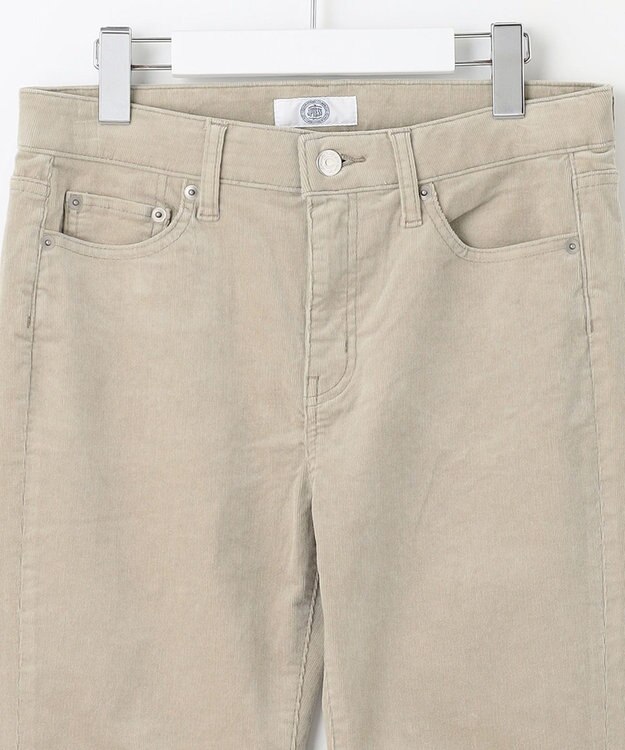 J.PRESS LADIES 【洗える】21ウェルコーデュロイ ストレッチ パンツ ベージュ系