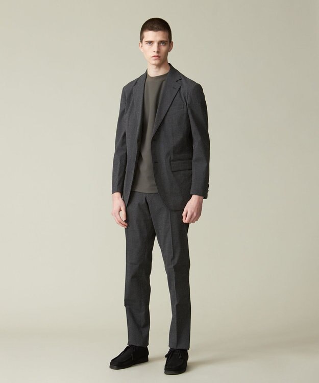 J.PRESS MEN 【セットアップ対応 / ウォッシャブル】トラベラーズシアサッカージャケット グレー系8