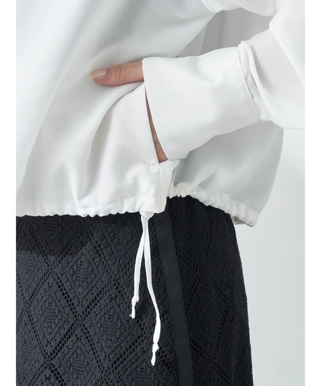 earth music&ecology シャツブルゾン Off White