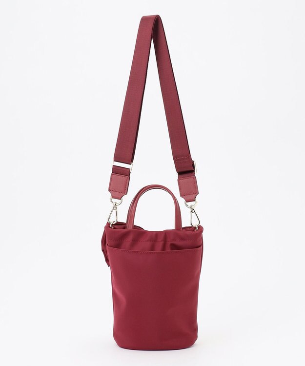 TOCCA 【泉里香さん着用】RIBBON KNOT NYLON MULTI BAG ナイロンマルチバッグ レッド系