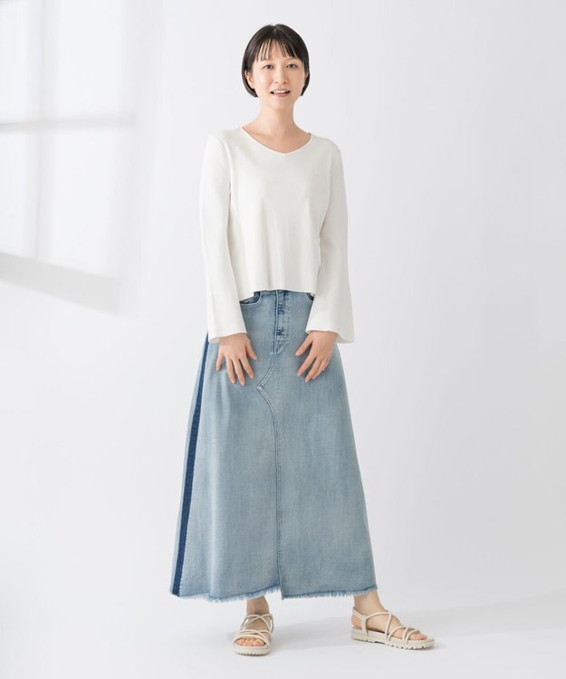 ONWARD Reuse Park 【J.PRESS】ニット春夏 ホワイト