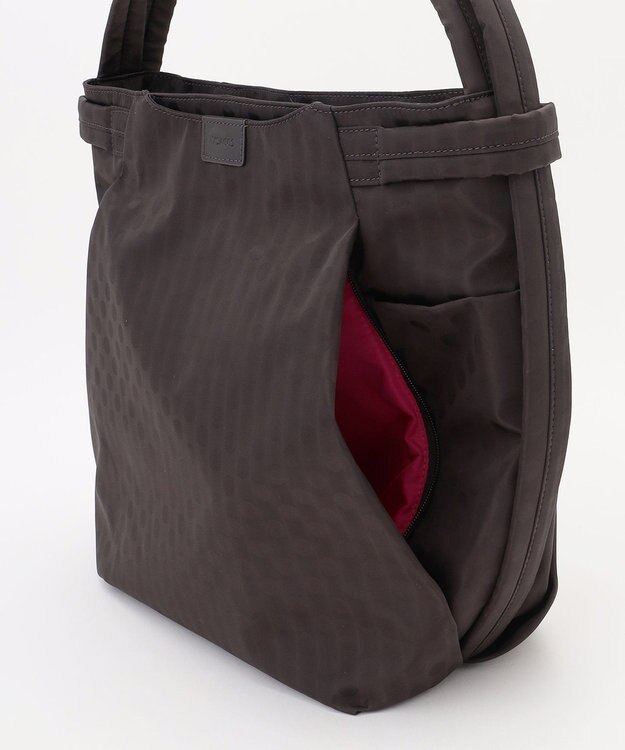 Y'SACCS 【大人のおしゃれ手帖10月号掲載】市川実和子×Y'SACCS　ドット2WAYリュック チョコ