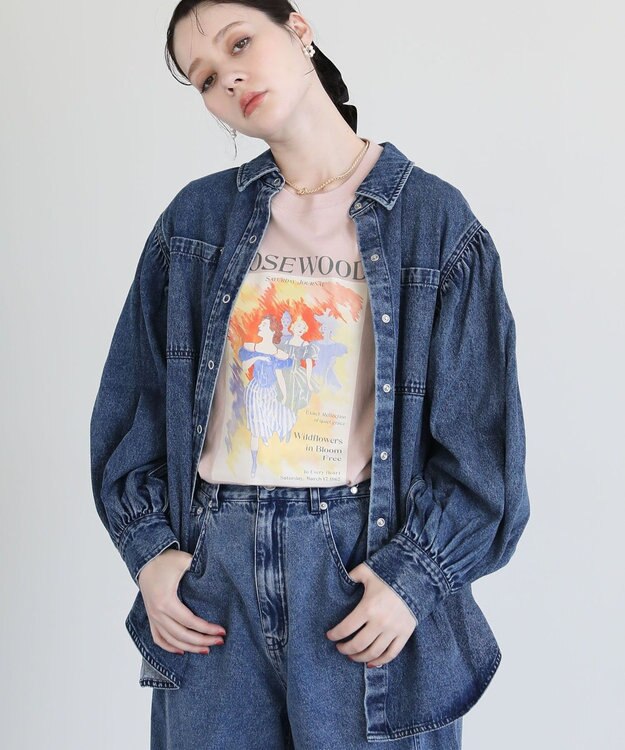 Green Parks ・ＳＵＧＡＲ　ＳＰＯＯＮ　アートｐｔロンＴＥＥ Light Pink