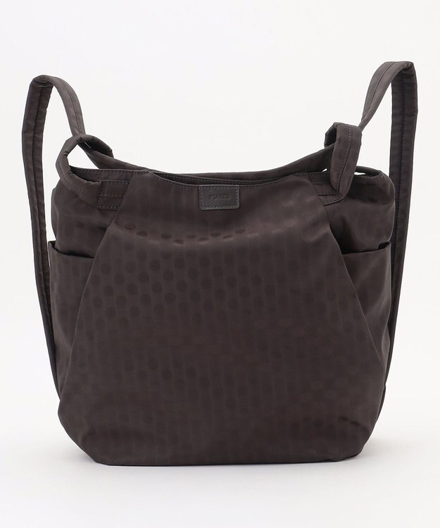 Y'SACCS 【大人のおしゃれ手帖10月号掲載】市川実和子×Y'SACCS　ドット2WAYリュック チョコ