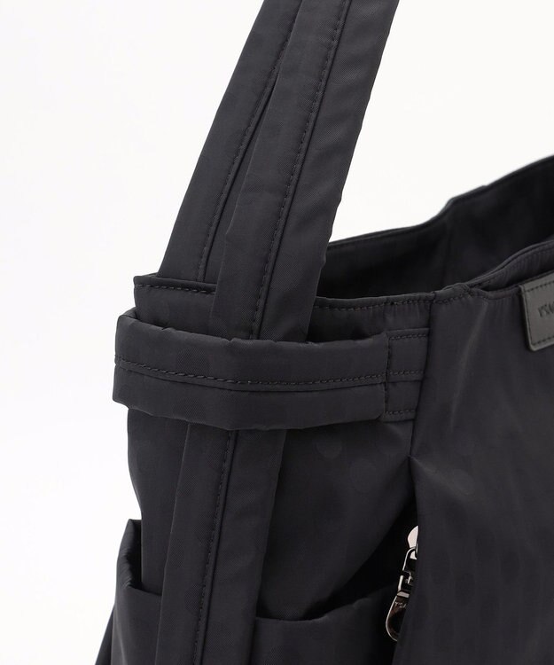 Y'SACCS 【大人のおしゃれ手帖10月号掲載】市川実和子×Y'SACCS　ドット2WAYリュック アイボリー