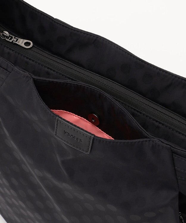 Y'SACCS 【大人のおしゃれ手帖10月号掲載】市川実和子×Y'SACCS　ドット2WAYリュック アイボリー