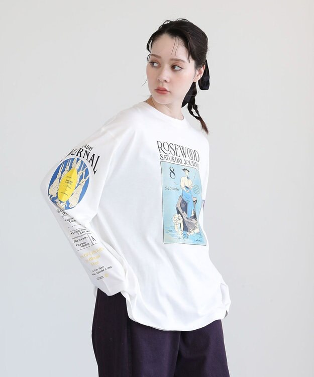 Green Parks ・ＳＵＧＡＲ　ＳＰＯＯＮ　アートｐｔロンＴＥＥ Off White