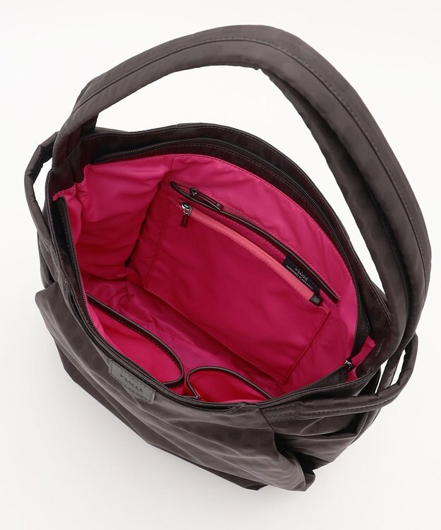 Y'SACCS 【大人のおしゃれ手帖10月号掲載】市川実和子×Y'SACCS　ドット2WAYリュック チョコ