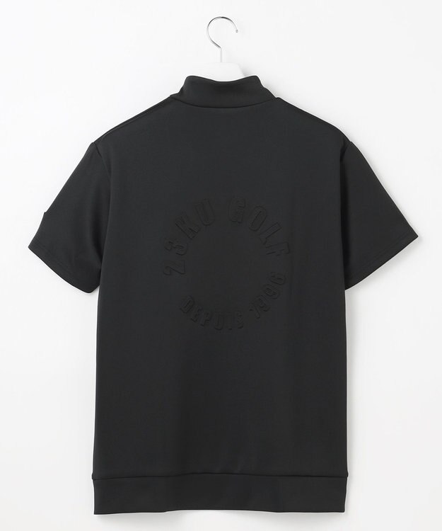 23区GOLF 【MEN】ライトダンボールストレッチモックネック ブラック系