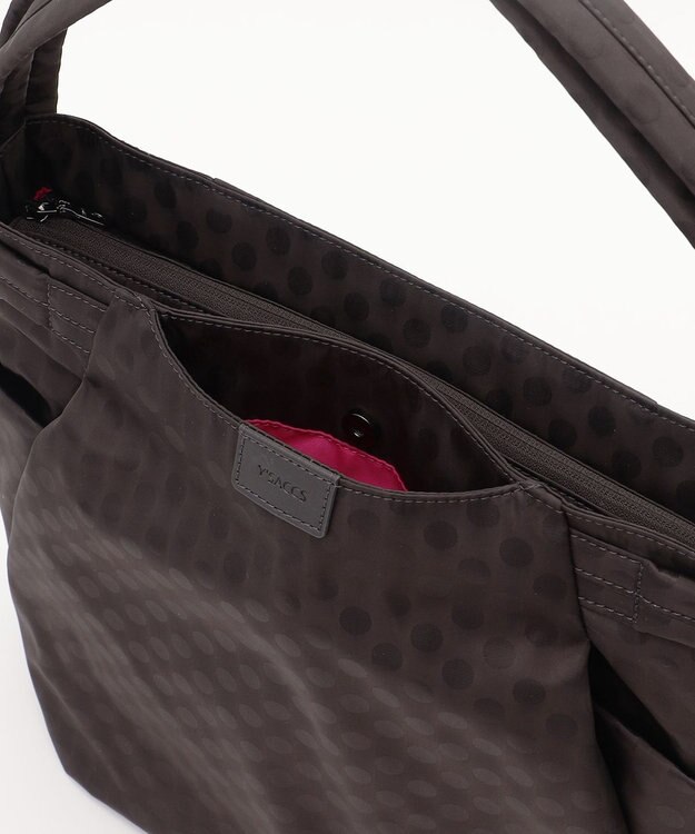 Y'SACCS 【大人のおしゃれ手帖10月号掲載】市川実和子×Y'SACCS　ドット2WAYリュック チョコ