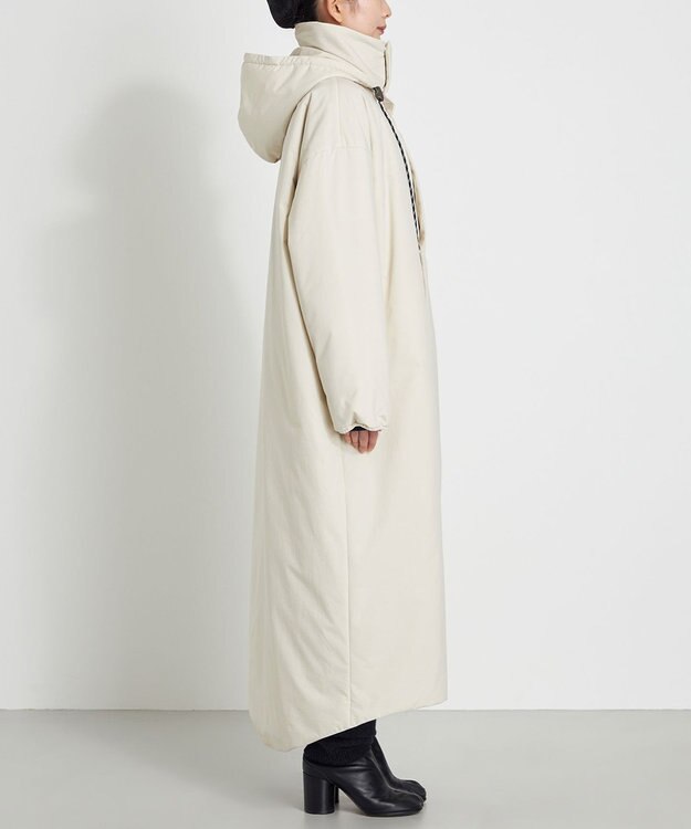 NAVE 【NAVE】パディング ロングコート アイボリー系