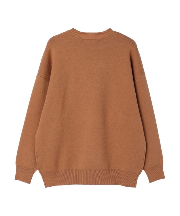 Green Parks ＦＡＮＴＡＳＩＡ／ジャガードニットプルオーバー Brown