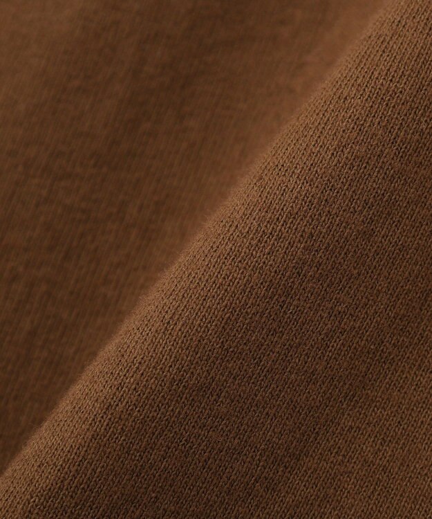 Green Parks アソート柄ドッキングプルオーバー Brown