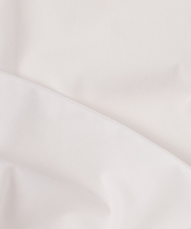 #Newans タックフリルヘムシャツ ホワイト