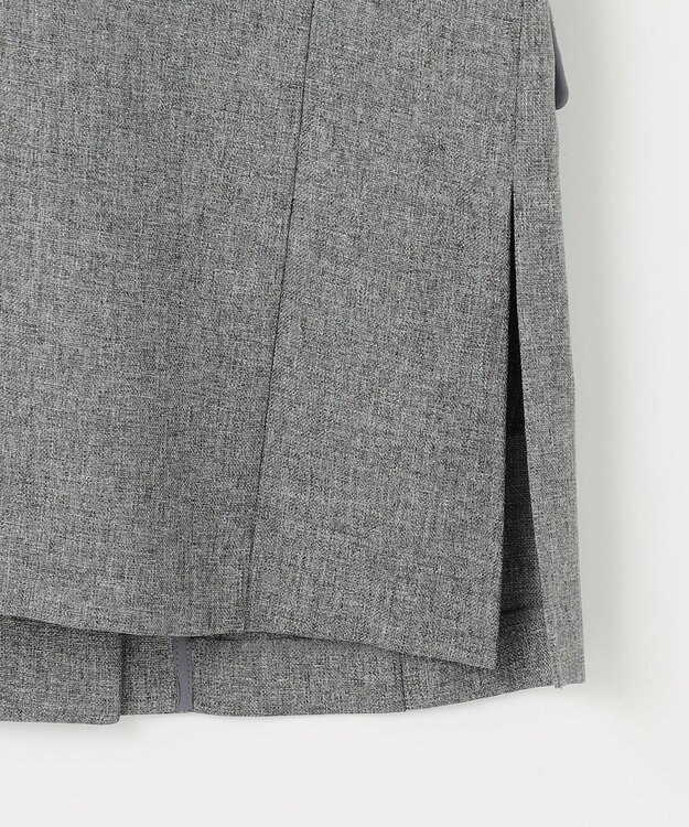 ANY SIS 【洗える】ツイード ジレ モノトーンミックス