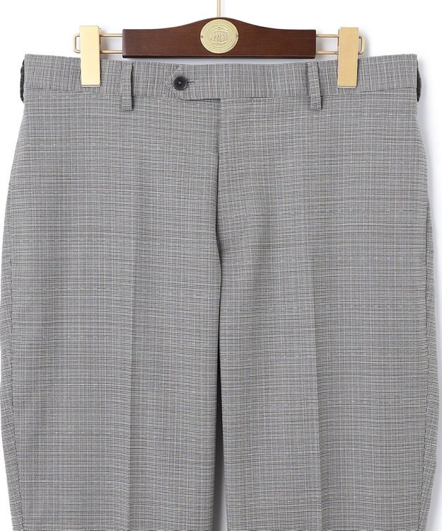 J.PRESS MEN 【J.PRESS MOVING】GUABELLO STUDIOサマースポーツチェック スラックス ブラウン系8