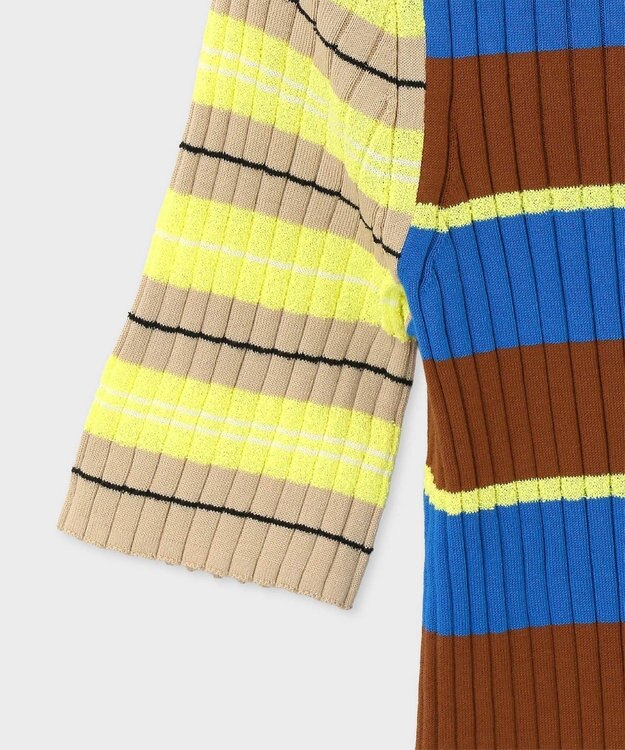 Paul Smith ボーダー ショートスリーブ ニット ブルー