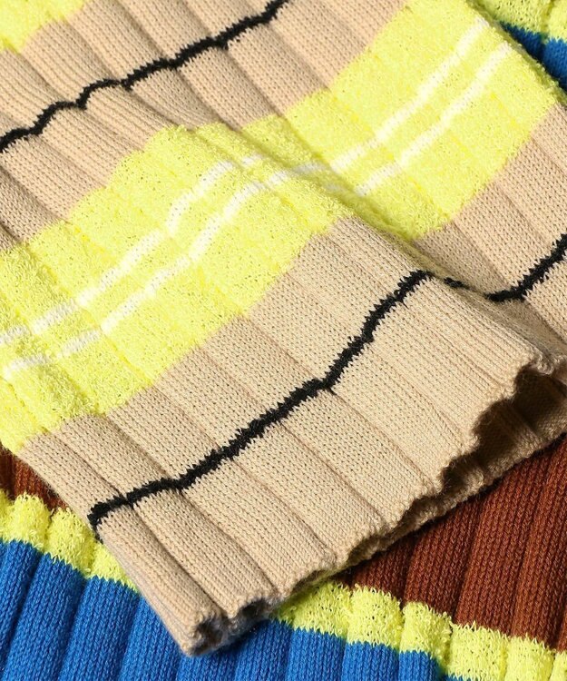 Paul Smith ボーダー ショートスリーブ ニット ブルー