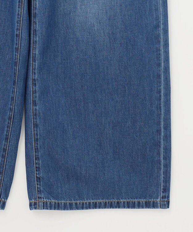 組曲 スーパーライト デニムパンツ ネイビー系