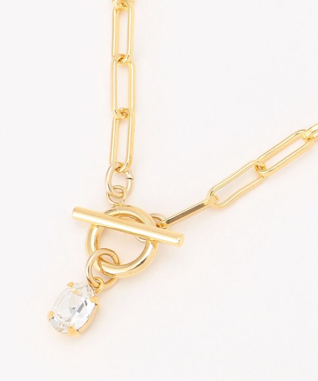 J.PRESS YORK STREET 【WOMEN】ワンポイント ネックレス ゴールド系