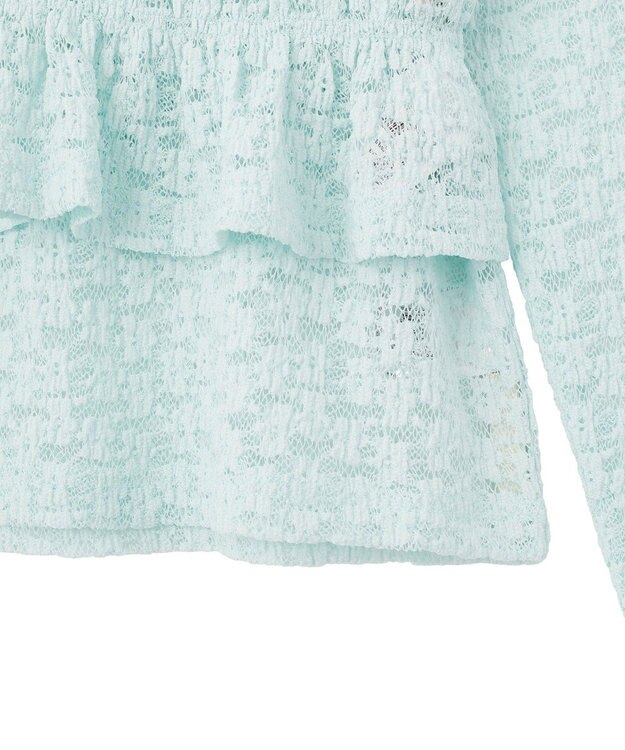 earth music&ecology SET2点カットレースプルオーバー＋ビスチェ Peppermint