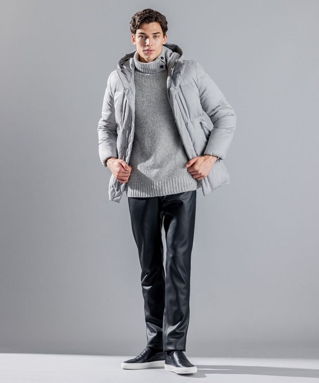 JOSEPH HOMME シンセティックレザー / CIGAR 5P ブラック系