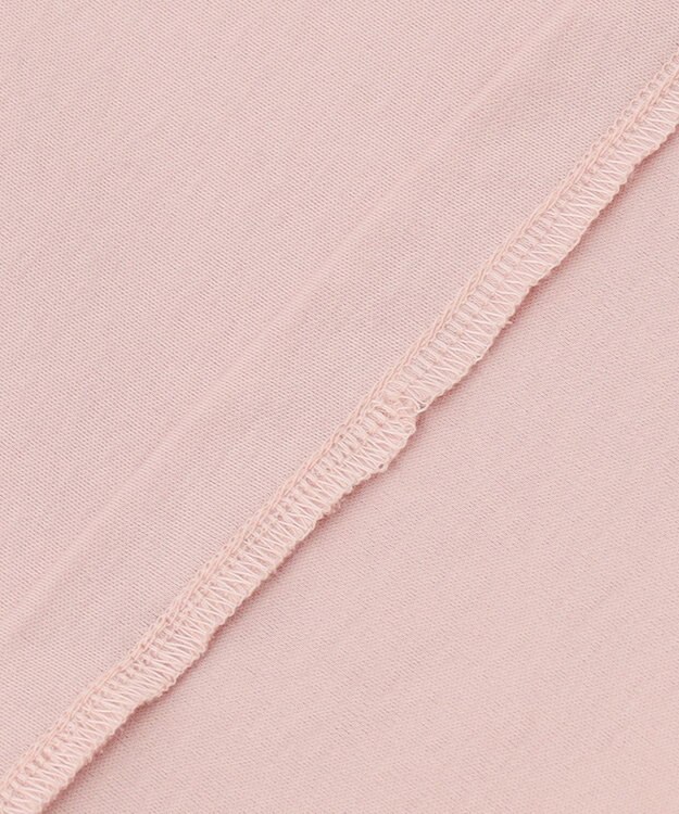 ANY 【接触冷感】シルケットスムース ツイストスリーブトップス ピンク