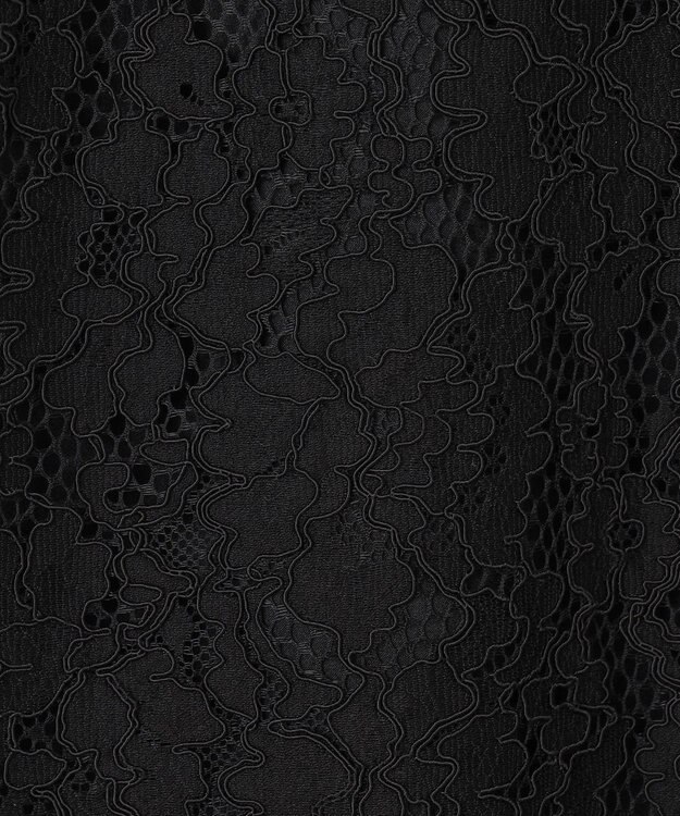 BEIGE， KALMIA / バックファスナーレースドレス Black