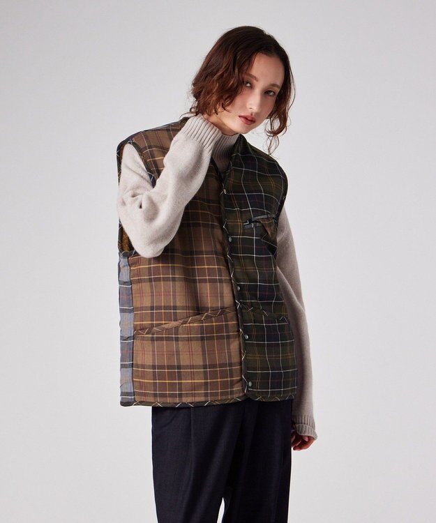 ポールスミスBarbour チェック柄 ベスト36