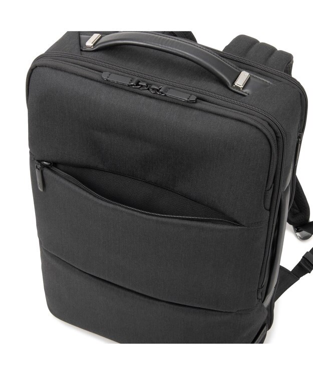 ZERO HALLIBURTON  Z PACK LTD DN ビジネスリュック  A4サイズ 14インチPCPC収納 13L 脱着ポーチ 81741 ブラック
