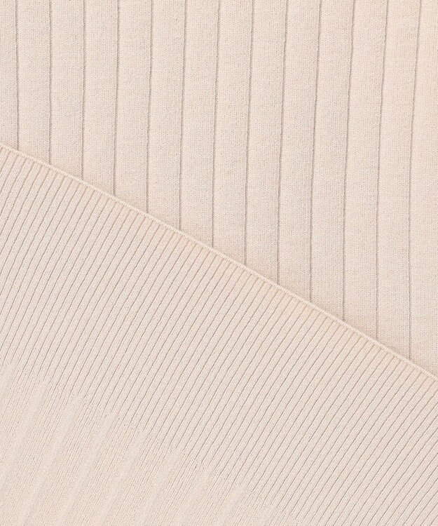 J.PRESS LADIES L 【洗える】VIGODA ニット ベージュ系