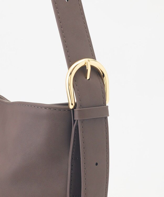 LA BAGAGERIE 【maison vert】 【タテ型ワンハンドル2WAY】ワンハンドル2WAYショルダー チョコ