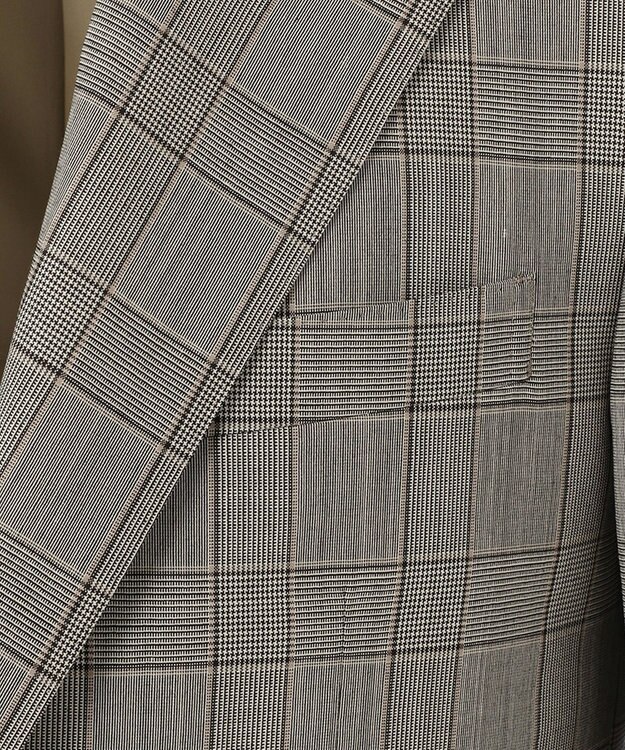 J.PRESS MEN 【ESSENTIAL  CLOTHING】グレナカートチェック スーツ ベージュ系3