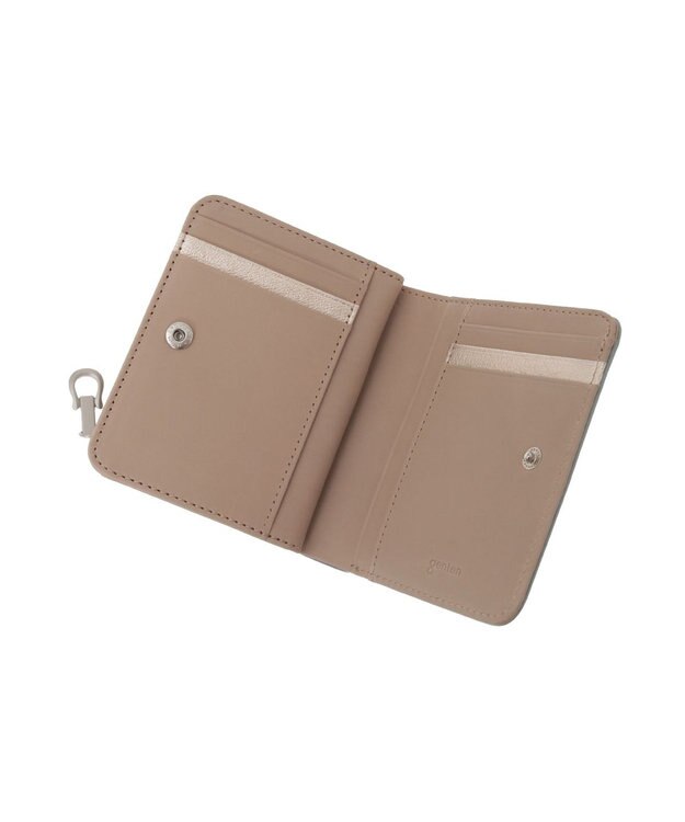 genten 【福財布】アルモニア 2つ折り財布 ベビーブルー