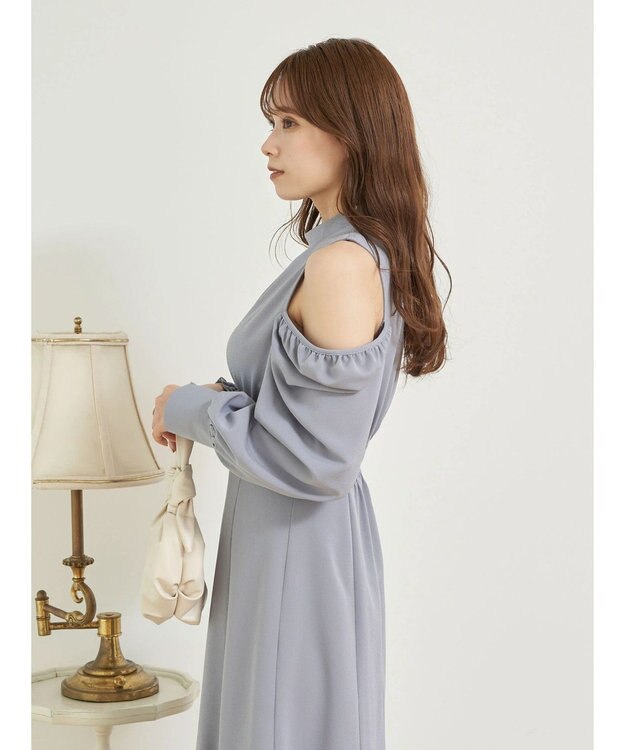 earth music&ecology ２ＷＡＹショルダーワンピース Blue