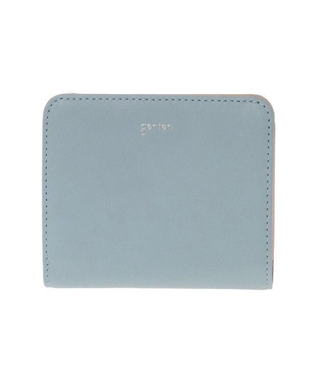 genten 【福財布】アルモニア 2つ折り財布 ベビーブルー