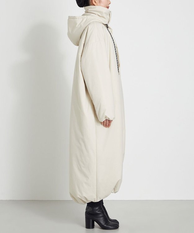 NAVE 【NAVE】パディング ロングコート アイボリー系