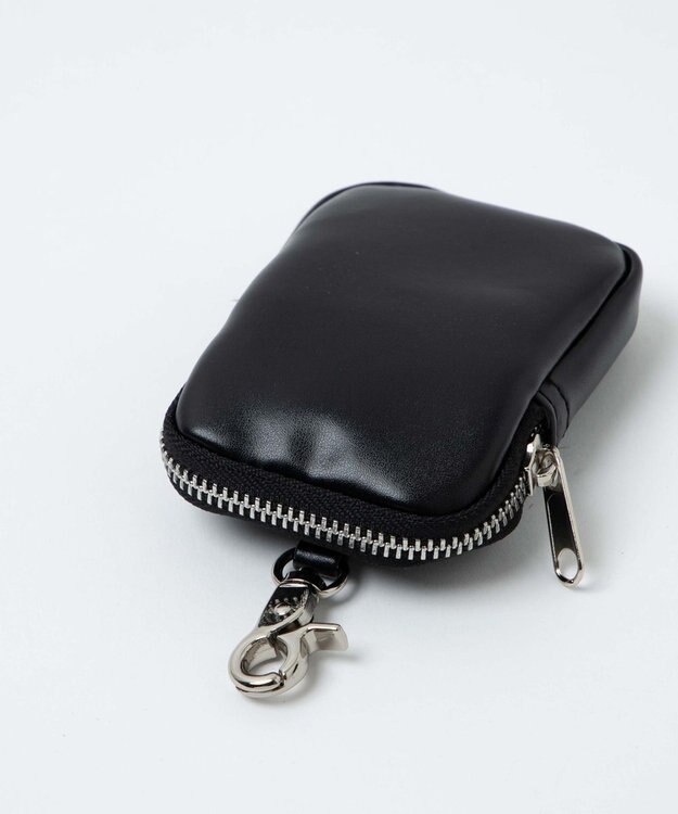 WEGO ポーチ付きスクエアショルダー ブラック