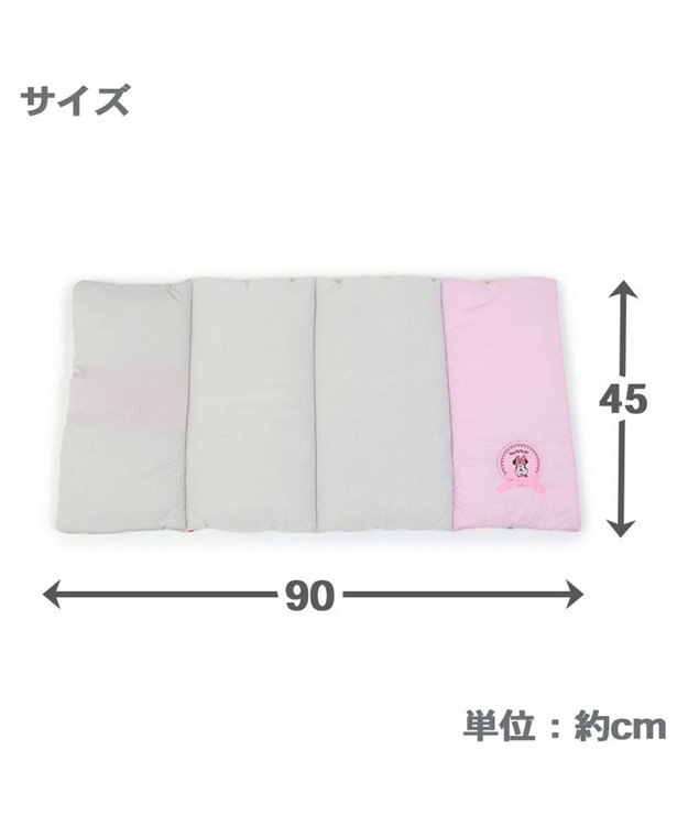 PET PARADISE ディズニー ミニーマウス 花柄 クール ロールマット (90×45cm) -