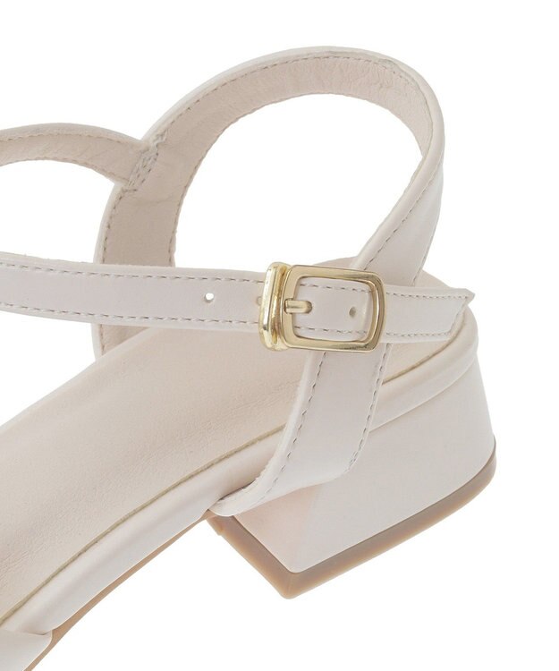 Green Parks ・ｍｉｎｉａ　チューブストラップサンダル Ivory