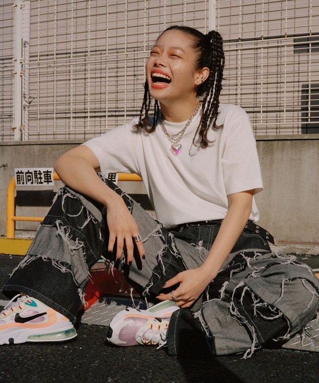 WEGO 【ユニセックス着用ITEM/綿100%/XSSMLサイズ展開】リラックスフィットコットンT ホワイト