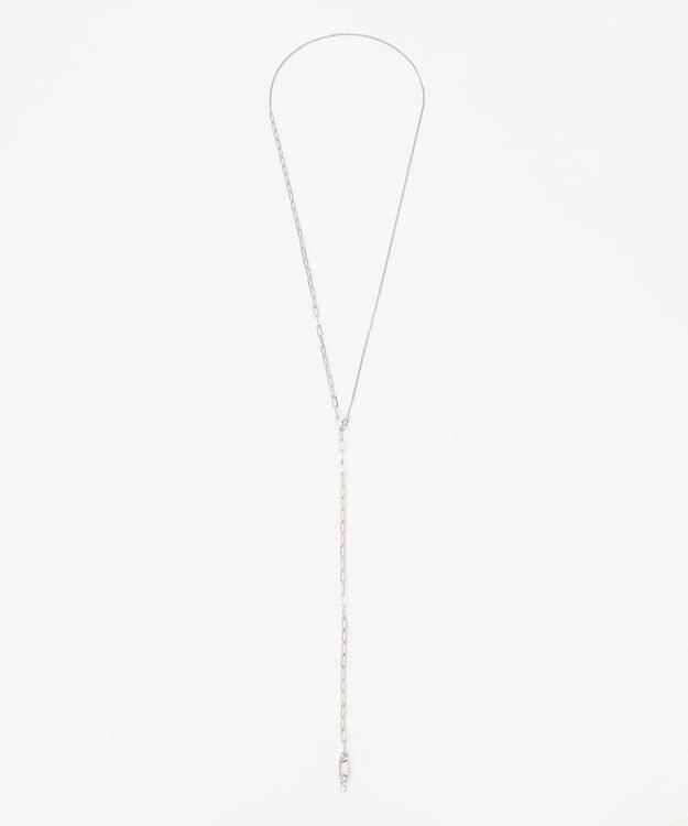 ANY マルチＷＡＹラリエットネックレス シルバー