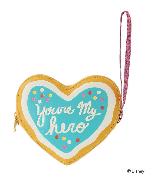 Green Parks シュガーラッシュ　／　ハートクッキーポーチ Brown