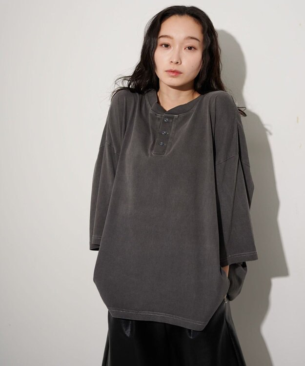 WEGO 【ユニセックス着用ITEM】HENRYNECK　T スミクロ