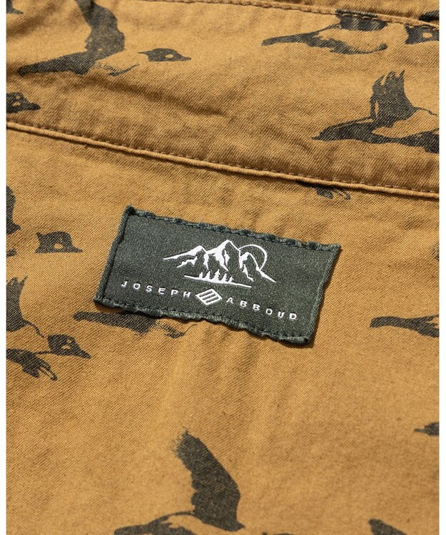 JOSEPH ABBOUD MOUNTAIN 【サスティナブル・ソフト・男女兼用】Teemu Jarviコラボシャツ キャメル系5