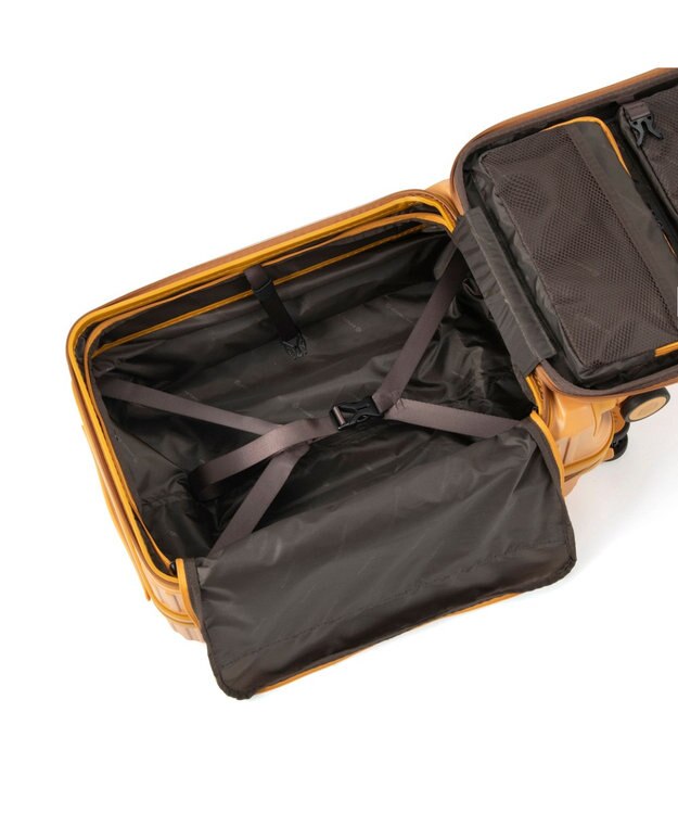 ACE BAGS & LUGGAGE EDGELINK CRUZBOX スーツケース 機内持込 フロントオープン 32/39L エキスパンド機能 05805 エッジリンク オレンジ