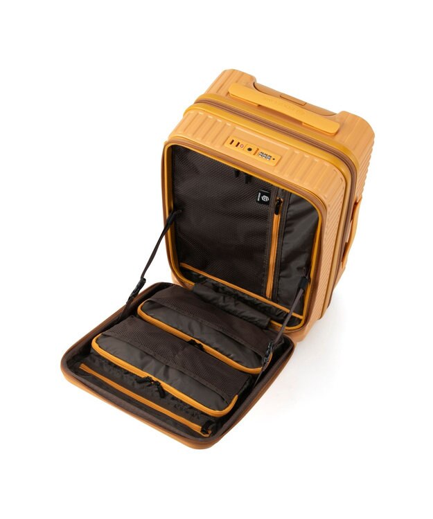 ACE BAGS & LUGGAGE EDGELINK CRUZBOX スーツケース 機内持込 フロントオープン 32/39L エキスパンド機能 05805 エッジリンク オレンジ