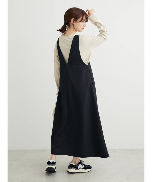 Green Parks ・ＥＬＥＮＣＡＲＥ　ＤＵＥ　Ｖネックジャンスカ Black