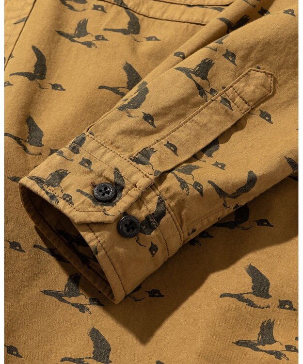 JOSEPH ABBOUD MOUNTAIN 【サスティナブル・ソフト・男女兼用】Teemu Jarviコラボシャツ キャメル系5